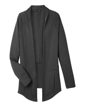 Devon & Jones Women's New Classics® Charleston Cardigan. DG481W - Black Melange