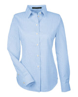 Devon & Jones Women's Crown Collection® Royal Dobby Woven Dress Shirt. DG532W - French Blue