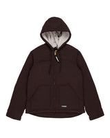 Berne Apparel Women's Softstone Hooded Coat. WHJ43 - Dark Brown