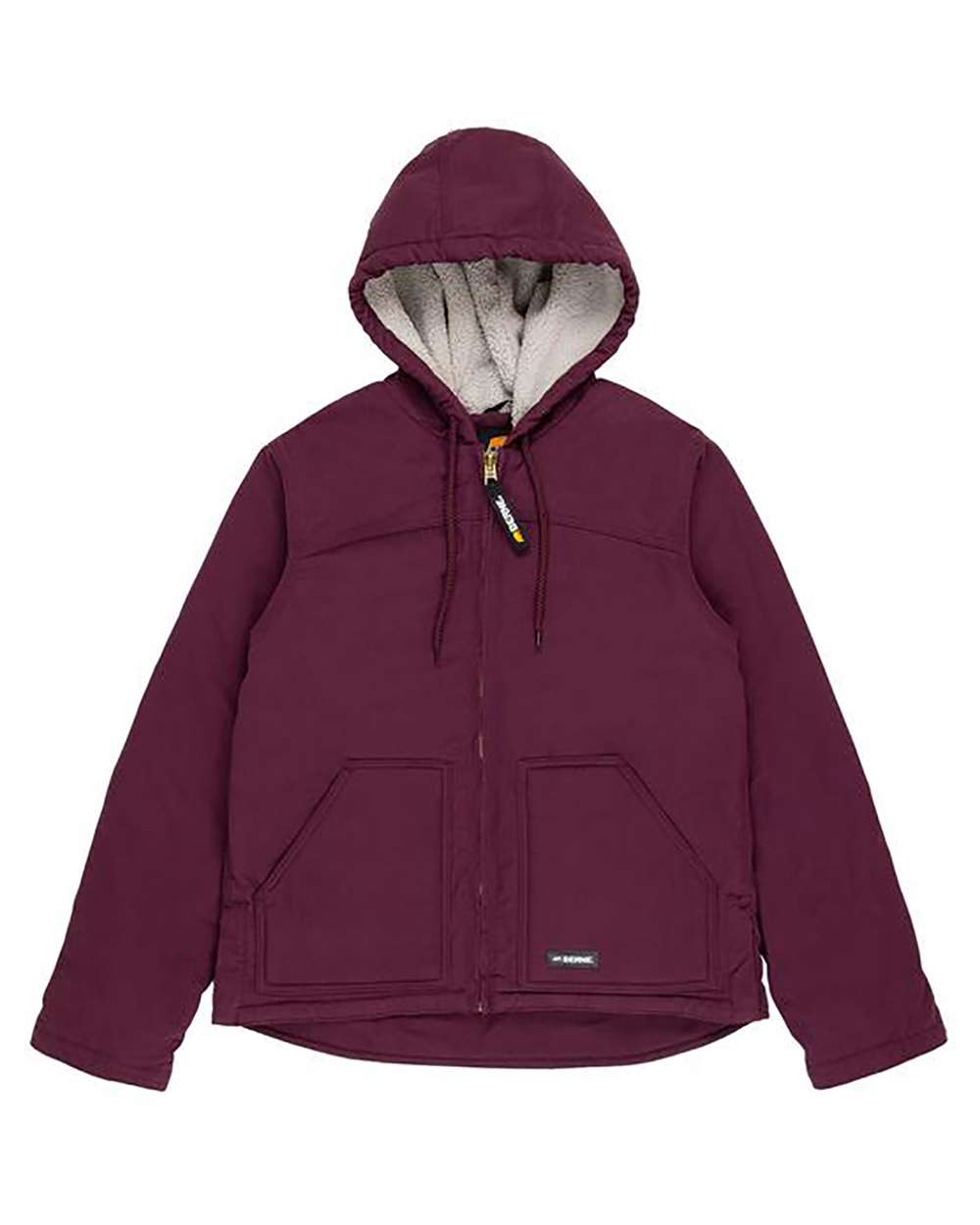 Berne Apparel Women's Softstone Hooded Coat. WHJ43 - Plum