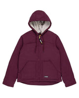 Berne Apparel Women's Softstone Hooded Coat. WHJ43 - Plum