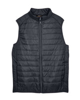CORE365 Men's Prevail Packable Puffer Vest. CE702 - Carbon