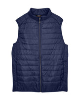 CORE365 Men's Prevail Packable Puffer Vest. CE702 - Classic Navy