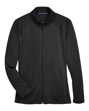 Devon & Jones Women's Stretch Tech-Shell® Compass Full-Zip Jacket. DG420W - Black