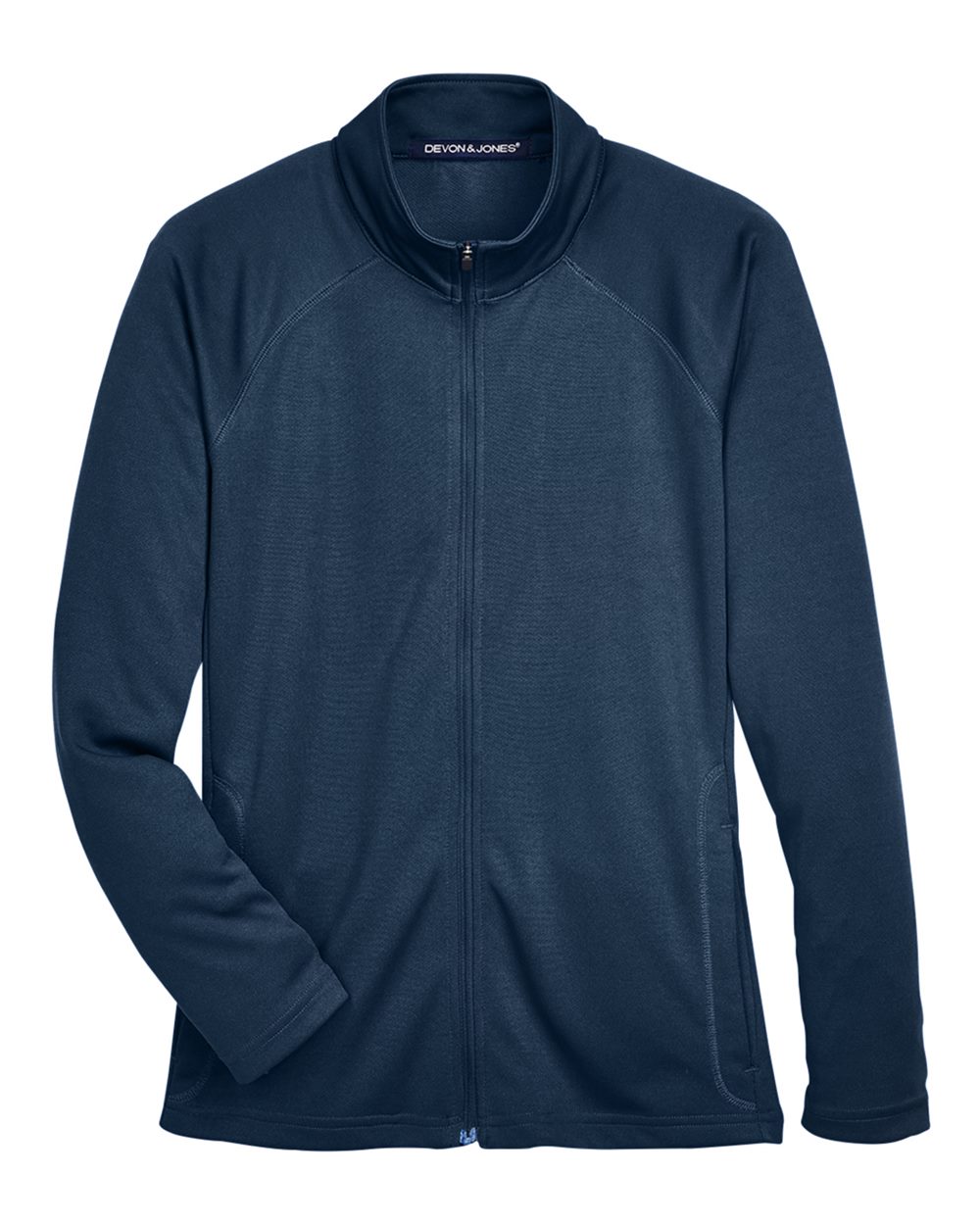 Devon & Jones Women's Stretch Tech-Shell® Compass Full-Zip Jacket. DG420W - Navy