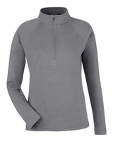 Devon & Jones Women's New Classics® Charleston Quarter-Zip Pullover. DG481WZ - Graphite Melange