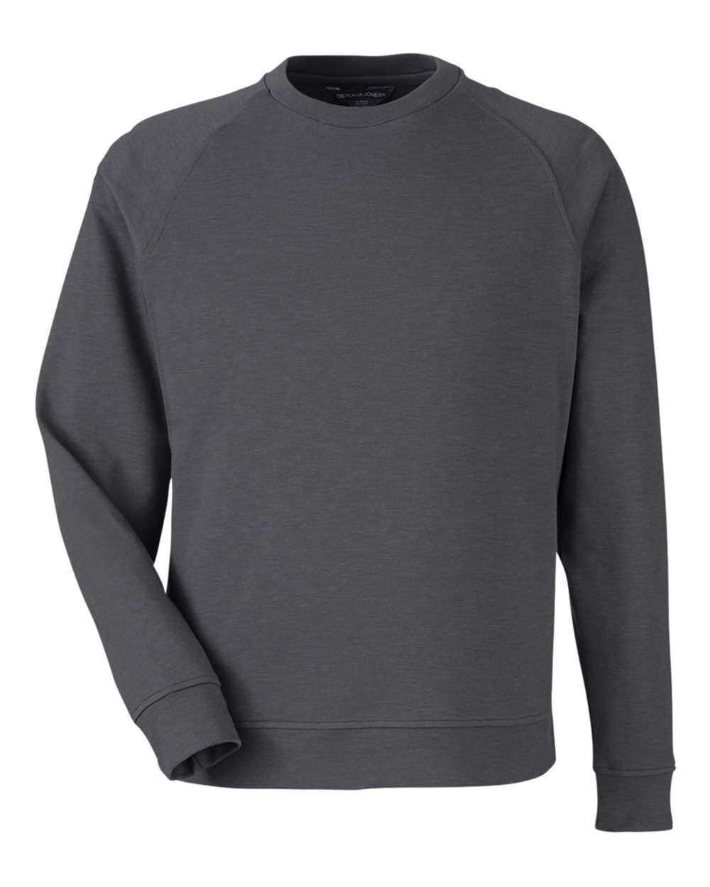 Devon & Jones Men's New Classics® Charleston Pullover. DG482 - Black Melange