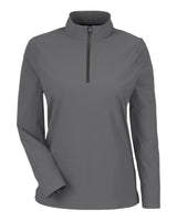 Devon & Jones Women's CrownLux Performance® Windsor Welded Quarter-Zip Pullover. DG410W - Graphite