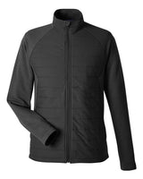 Devon & Jones Men's New Classics® Charleston Hybrid Jacket. DG704 - Black/ Melange Black