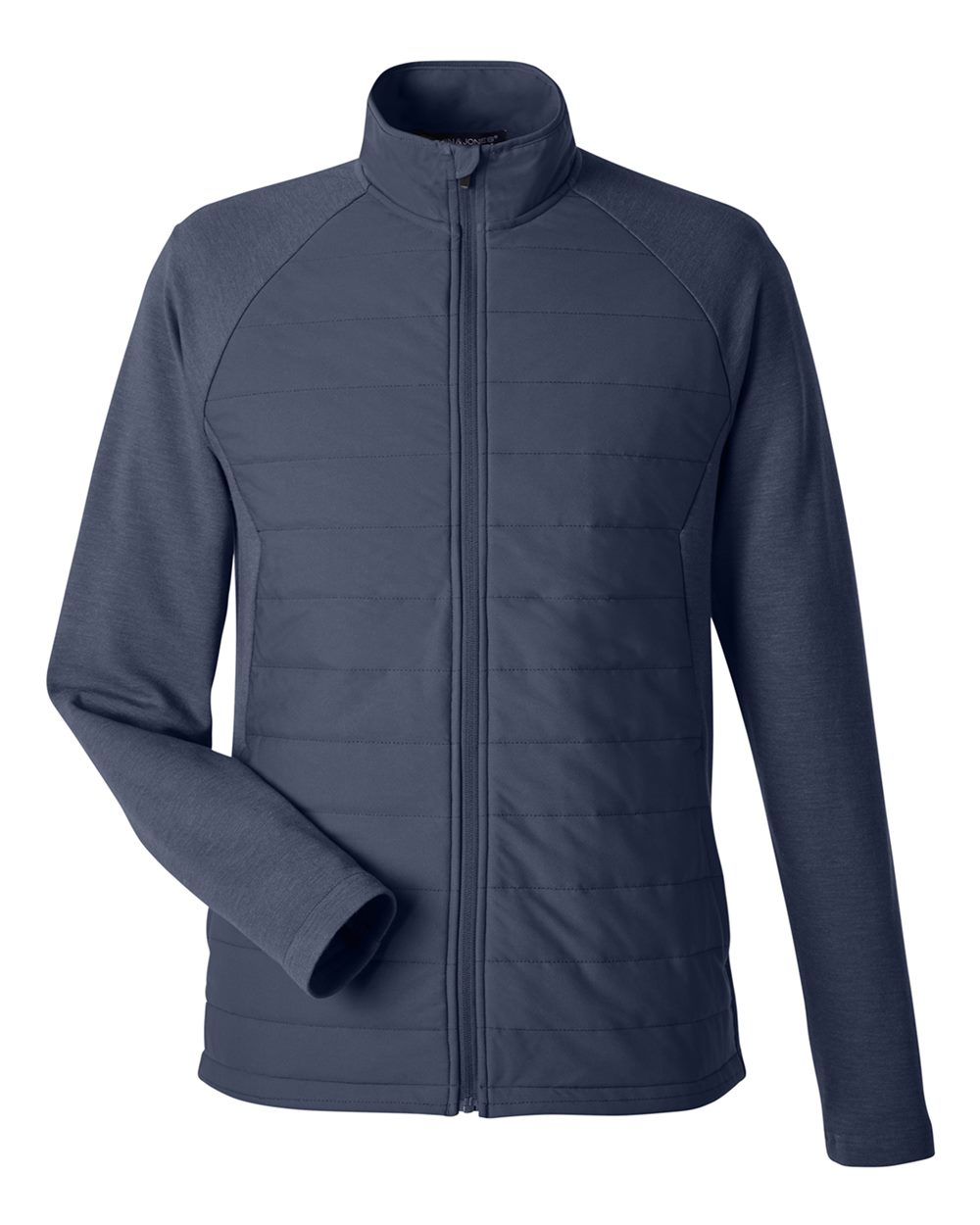 Devon & Jones Men's New Classics® Charleston Hybrid Jacket. DG704 - Navy Melange/ Navy
