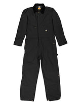 Berne Apparel Men's Heritage Duck Insulated Coverall. I417 - Black