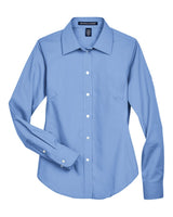 Devon & Jones Women's Crown Collection® Oxford Woven Dress Shirt. D630W - Light Blue