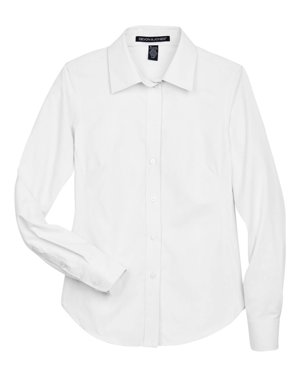 Devon & Jones Women's Crown Collection® Oxford Woven Dress Shirt. D630W - White