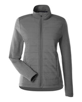Devon & Jones Women's New Classics® Charleston Hybrid Jacket. DG704W - Graphite Melange/ Graphite