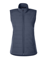 Devon & Jones Women's New Classics® Charleston Hybrid Vest. DG706W - Navy Melange/ Navy