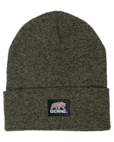 Berne Apparel Heritage Knit Cuff Beanie. H150 - Cedar Green Heather