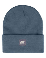 Berne Apparel Heritage Knit Cuff Beanie. H150 - Steel Blue