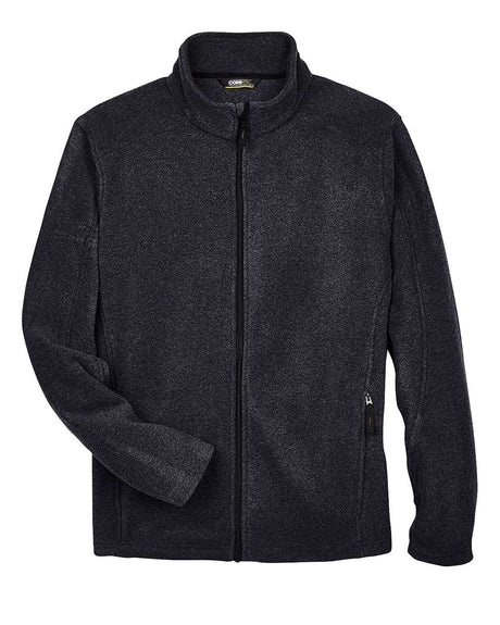 CORE365 Men's Tall Journey Fleece Jacket. 88190T - Heather Charcoal