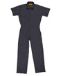 Berne Apparel Men's Axle Short Sleeve Coverall. P700 - Charcoal