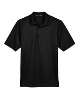 Devon & Jones Men's Tall CrownLux Performance® Plaited Polo. DG20T - Black