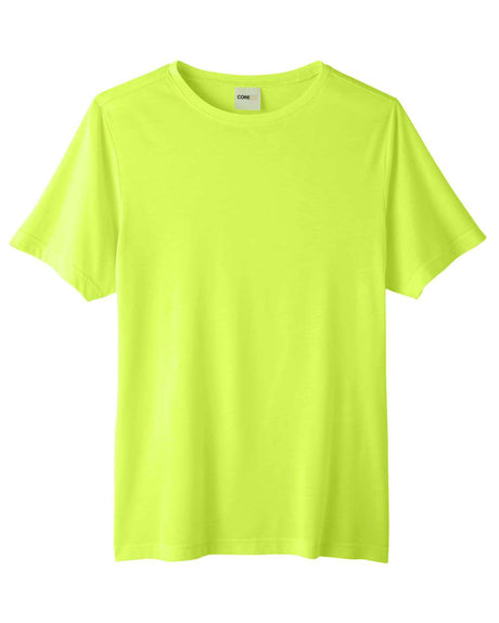 CORE365 Unisex Tall Fusion ChromaSoft™ Performance T-Shirt. CE111T - Safety Yellow