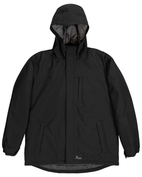 Berne Apparel Men's Coastline Waterproof Storm Jacket. RJ27 - Black