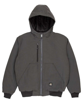 Berne Apparel Men's Modern Hooded Jacket. HJ61 - Titanium