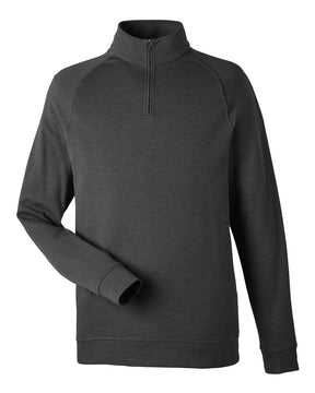 Devon & Jones Men's New Classics® Charleston Quarter-Zip Pullover. DG481 - Black Melange