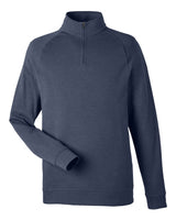 Devon & Jones Men's New Classics® Charleston Quarter-Zip Pullover. DG481 - Navy Melange