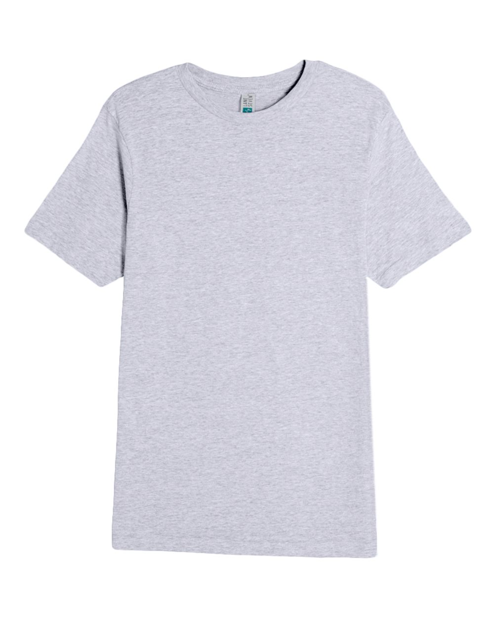 Lane Seven Unisex Deluxe Tee. LS15000 - Heather Grey