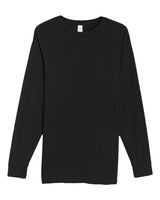Lane Seven Unisex Heavyweight Long Sleeve Tee. LS15009 - Black