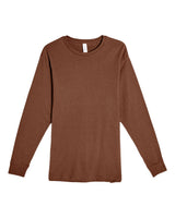 Lane Seven Unisex Heavyweight Long Sleeve Tee. LS15009 - Chestnut