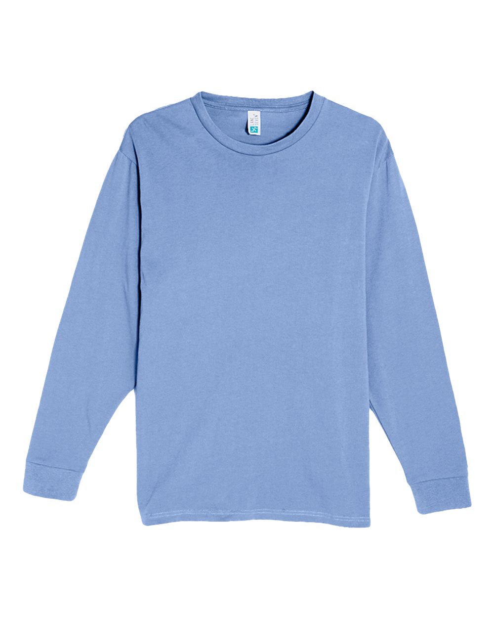 Lane Seven Unisex Heavyweight Long Sleeve Tee. LS15009 - Colony Blue
