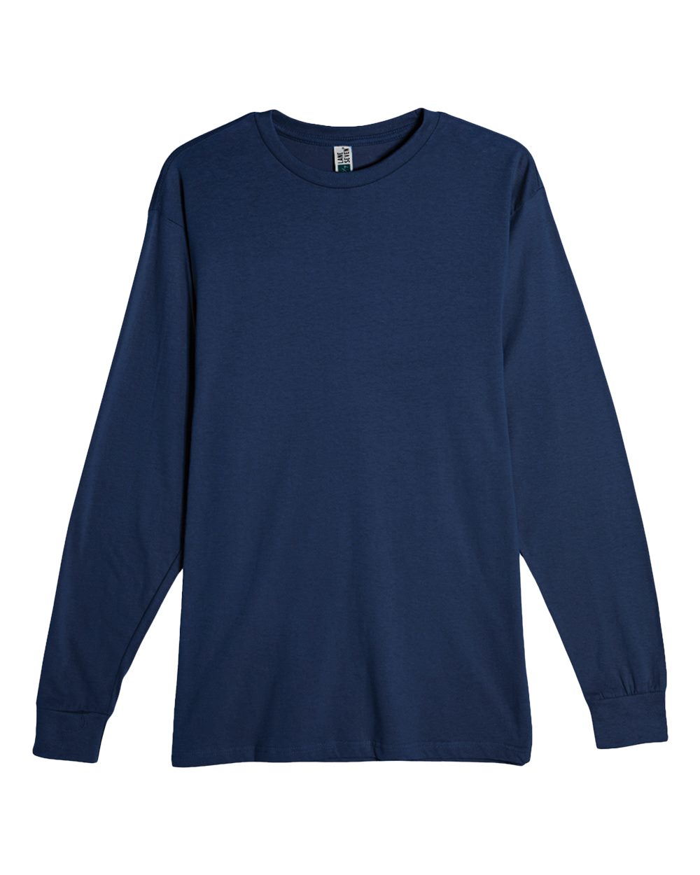 Lane Seven Unisex Heavyweight Long Sleeve Tee. LS15009 - Navy