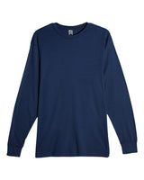 Lane Seven Unisex Heavyweight Long Sleeve Tee. LS15009 - Navy