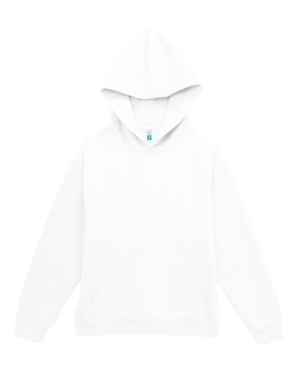 Lane Seven Unisex Urban Hoodie Sweatshirt. LS16001 - White