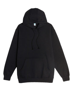 Lane Seven Unisex Heavyweight Hoodie Sweatshirt. LS19001 - Black