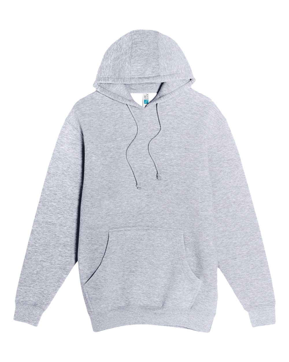 Lane Seven Unisex Heavyweight Hoodie Sweatshirt. LS19001 - Heather Grey