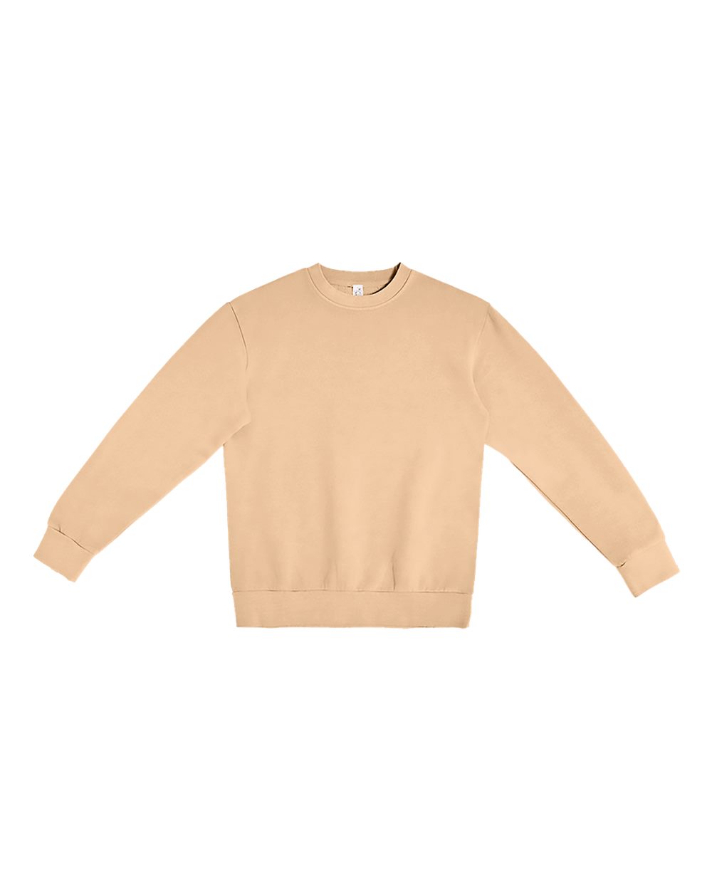 Lane Seven Unisex Urban Crewneck Sweatshirt. LS16004 - Pigment Burro