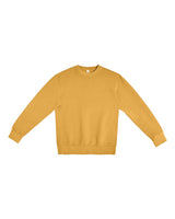Lane Seven Unisex Urban Crewneck Sweatshirt. LS16004 - Pigment Peanut Butter