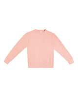 Lane Seven Unisex Urban Crewneck Sweatshirt. LS16004 - Pigment Salmon