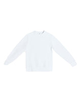 Lane Seven Unisex Urban Crewneck Sweatshirt. LS16004 - White