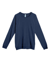 Lane Seven Unisex French Terry Crewneck Sweatshirt. LS13004 - Navy