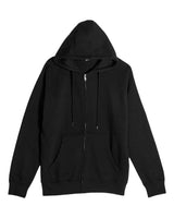 Lane Seven Unisex Premium Full-Zip Hoodie Sweatshirt. LS14003 - Black