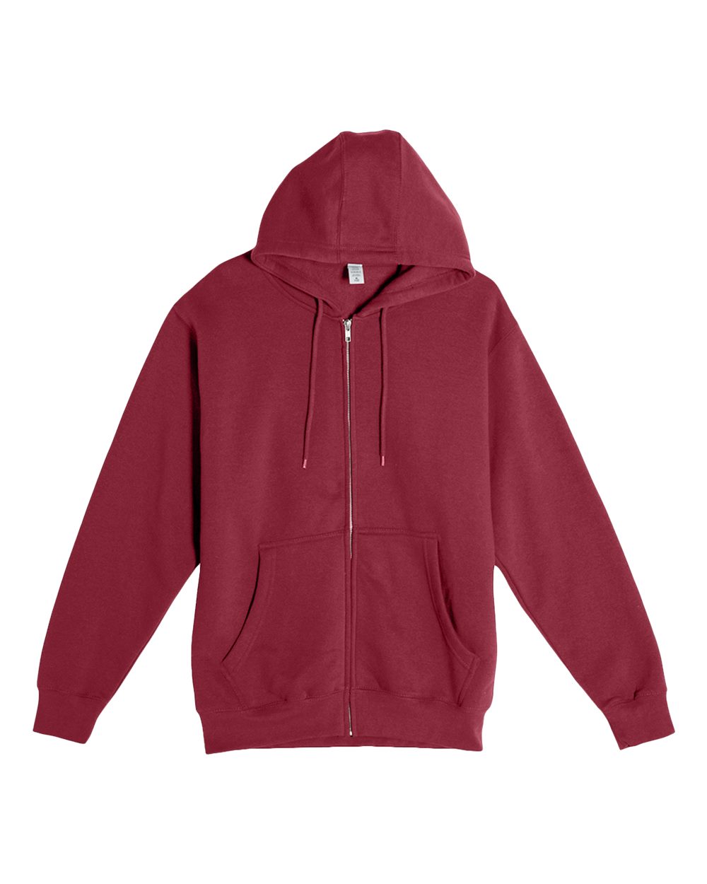 Lane Seven Unisex Premium Full-Zip Hoodie Sweatshirt. LS14003 - Burgundy