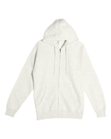 Lane Seven Unisex Premium Full-Zip Hoodie Sweatshirt. LS14003 - Oatmeal Heather