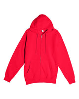 Lane Seven Unisex Premium Full-Zip Hoodie Sweatshirt. LS14003 - Red