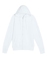 Lane Seven Unisex Premium Full-Zip Hoodie Sweatshirt. LS14003 - White