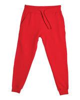 Lane Seven Unisex Premium Joggers. LST006 - Red