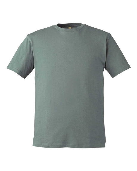 econscious Unisex Reclaimist Fiber Vibes T-Shirt. EC1070 - Sage Leaf
